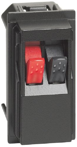 Розетка аудио модульная Legrand BTicino Living Now 1-м. 1 мод. черный картинка